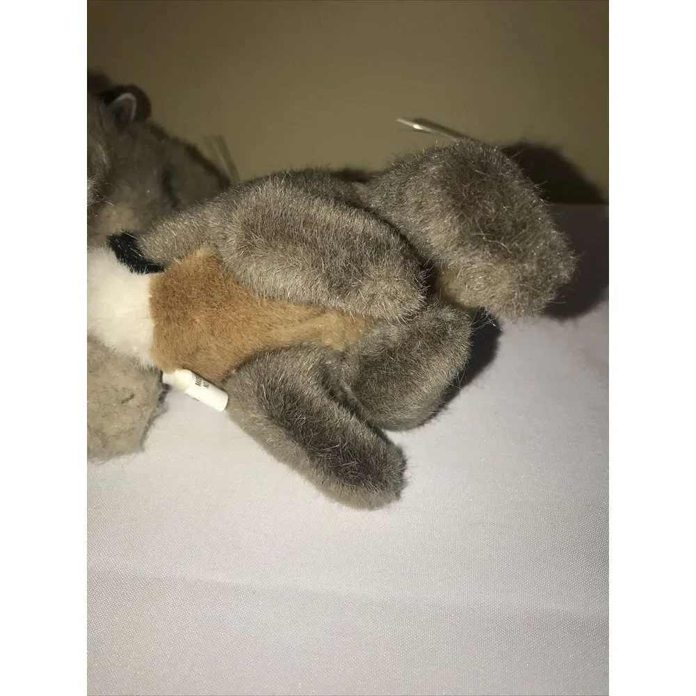 Smithsonian Institution Rabbit & fox Stuffed‎ Animal Little Soundprints 2003